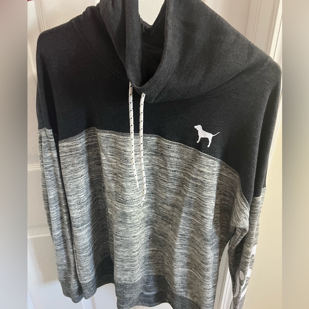 Victoria’s Secret pink funnel neck sweatshirt